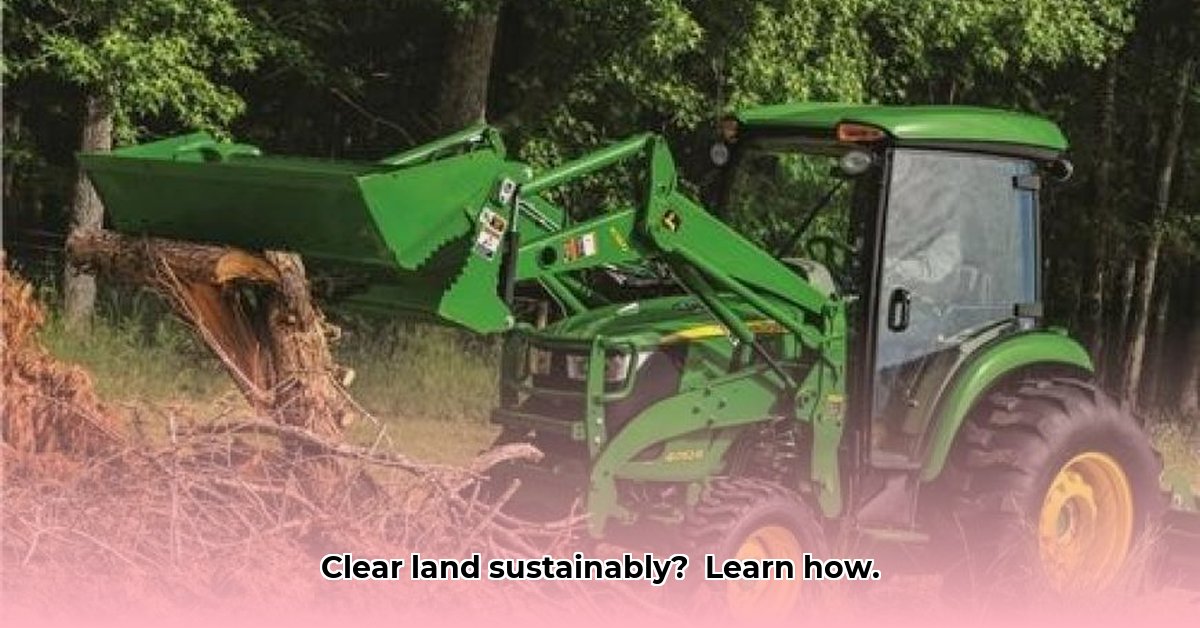 clearing-land-with-a-tractor